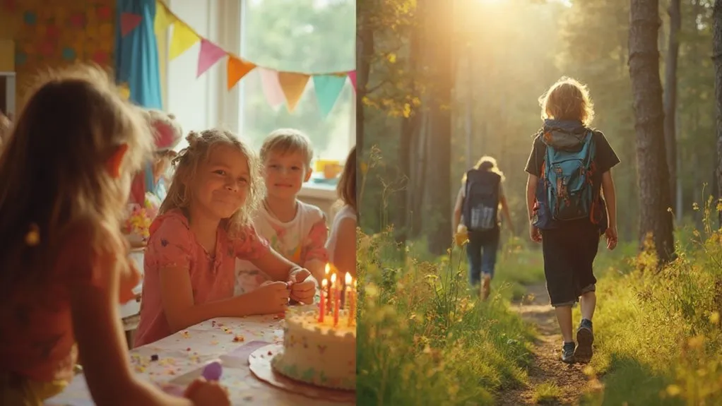 åldersanpassade firande alternativ