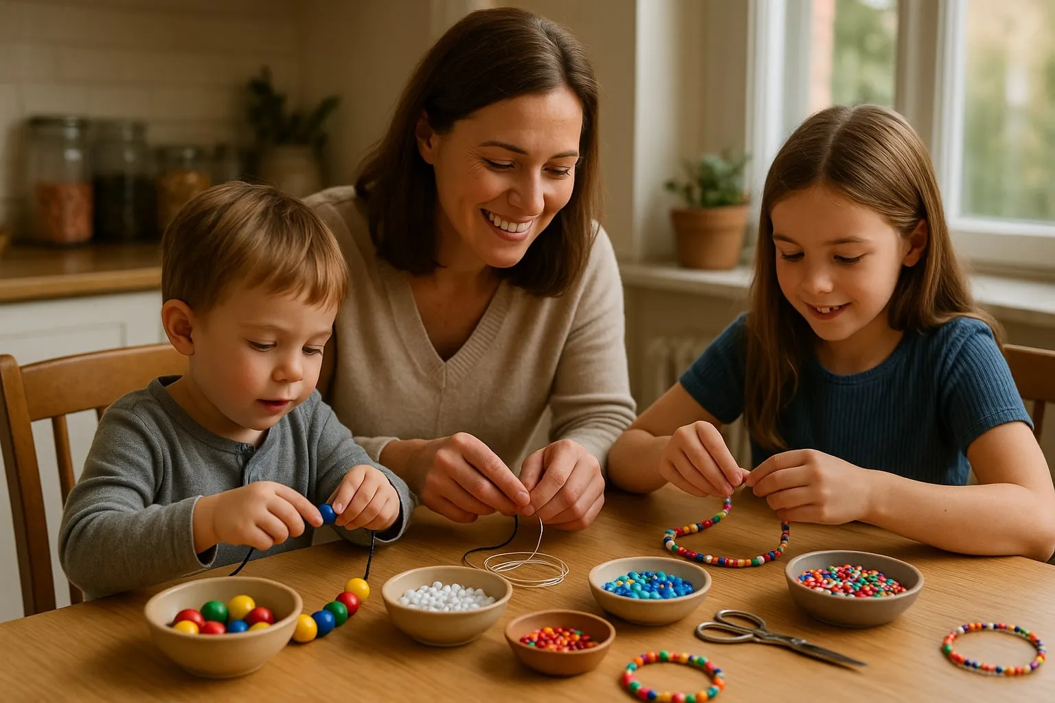 Pärla loss! Enkla & roliga DIY smycken för barn att skapa själva